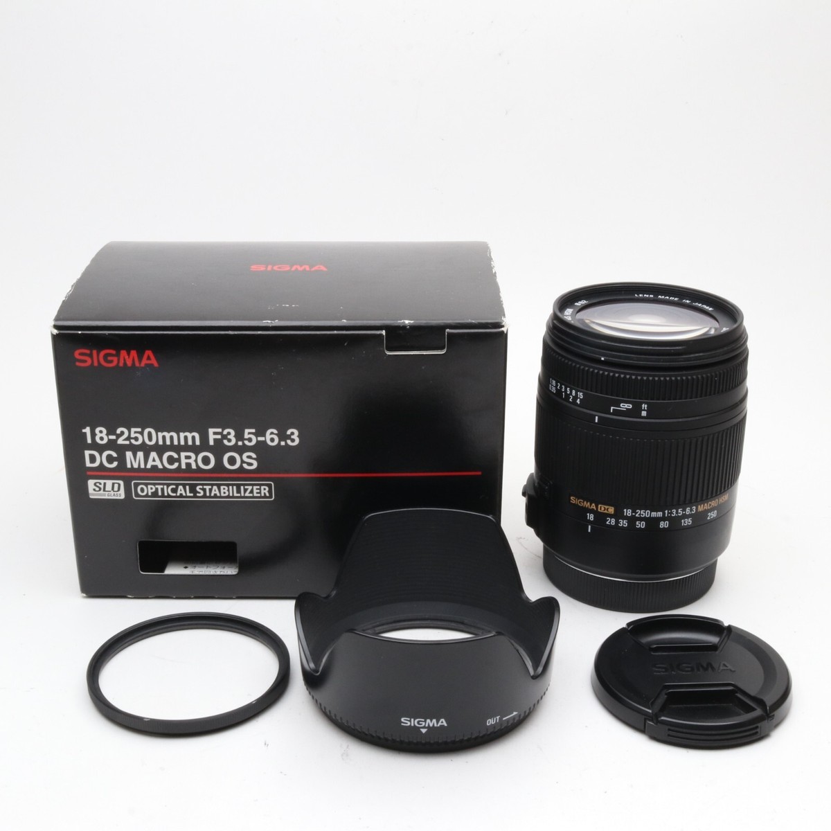Buy Sigma DC 18-250mm f/3.5-6.3 OS HSM DC Lens For Canon