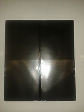 Lottery ticket holder new type blac leather look(horizontal pock)no board filler