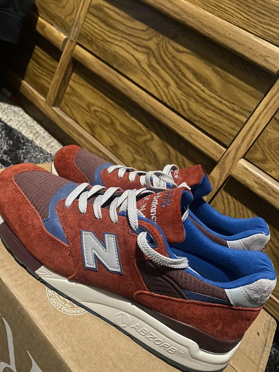 New Balance 998 Made in USA. Red Navy Size - 10.5 New Balance 900 Series