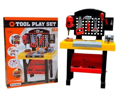 #ad Amazing for less DIY Tool Work Station Little Kids#x27; Indoor and Outdoor Tool Stat $44.99