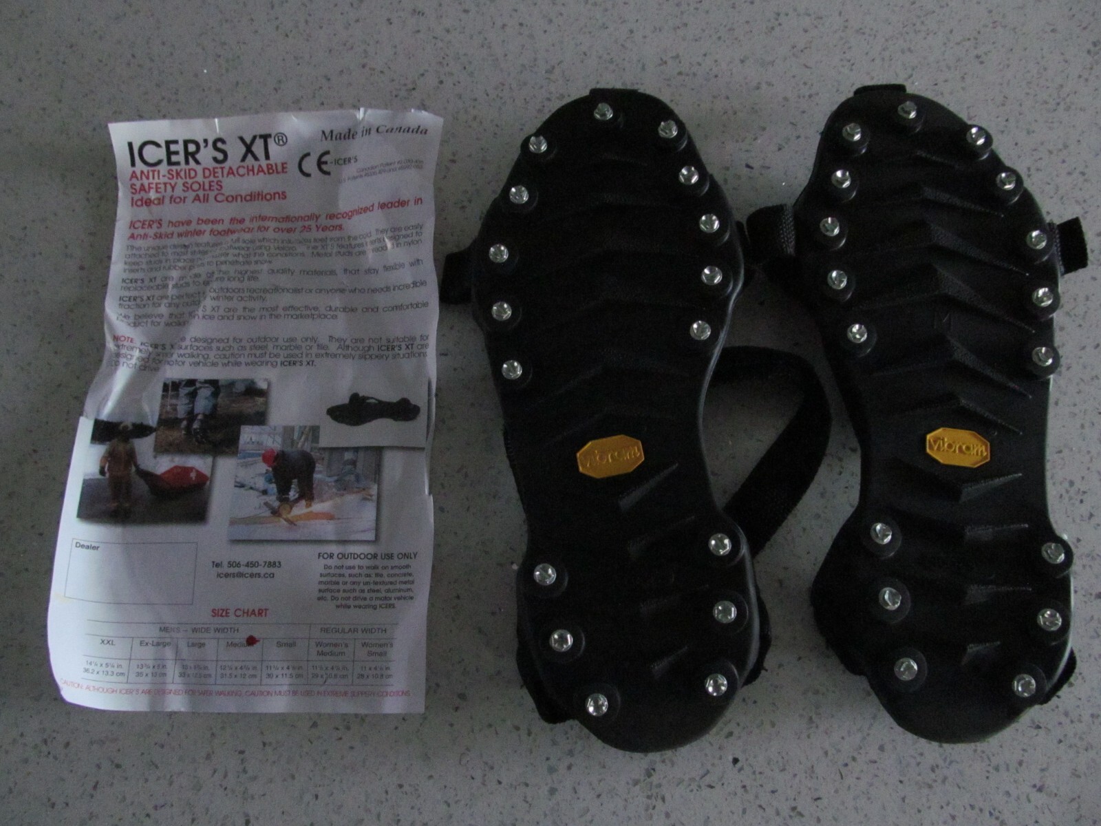 Icers Icer's Anti Slip Footwear Medium For Size 9 10.5 boot / shoe eBay