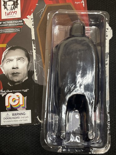 New MEGO Bela Lugosi Dracula (Red Cape) Gold Label #6421 8" Fig Case Fresh-Read - Picture 2 of 2