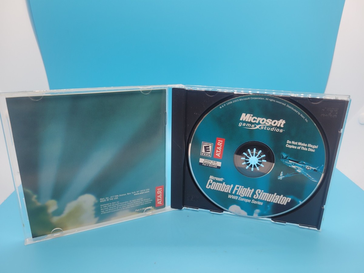 Microsoft Combat Flight Simulator WWII Europe Series PC Video Game