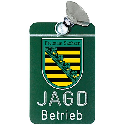 Dr. Gmünder Autoschild Jagdbetrieb PKW Schilder NEU