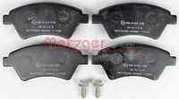 Metzger BremsbeläGe Bremsbelegsatz Vorne FüR Renault Megane II Grand