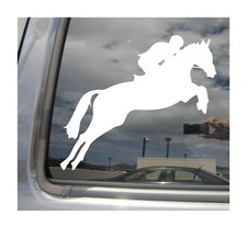 Equestrian Horseback Riding Horse - Auto Window Wall Vinyl Decal Sticker 04020