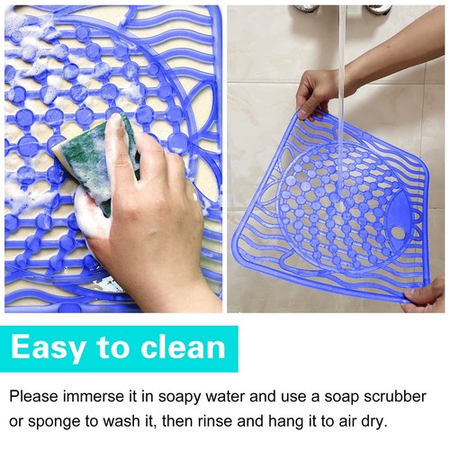 2 PVC Kitchen Sink Mat Stainless Steel Porcelain Dish Drying Pad Sink Protector - Picture 4 of 7