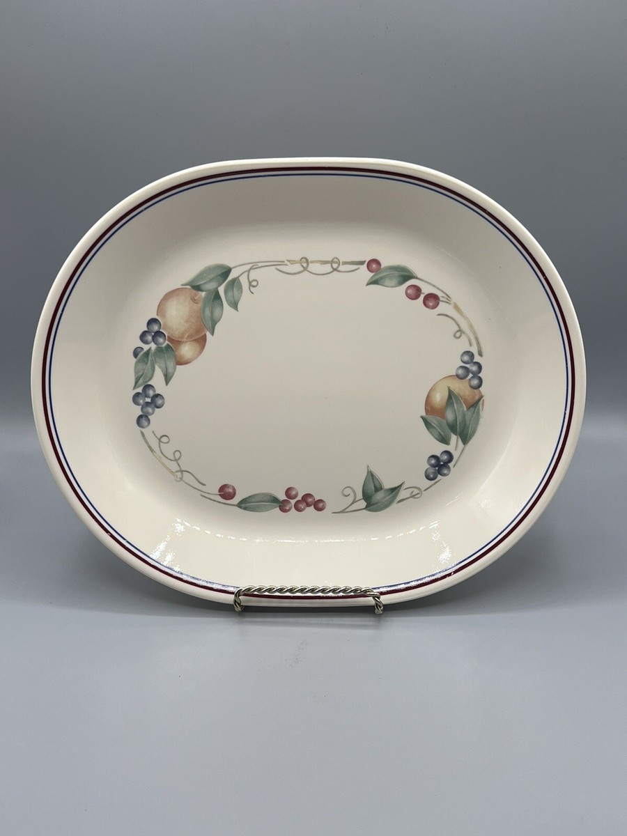 Serving Platters Corelle Abundance Fruit Pattern ❤️ NEW Corelle - Main Image