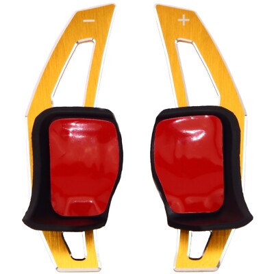 Schaltwippen Paddles passt zu Skoda Kamiq Karoq Kodiaq Scala bis 07/2020 Gold
