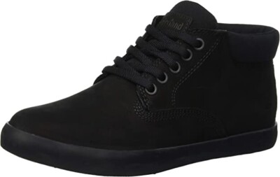 Timberland Dausette Low Chukka Damenschuhe, Schwarz Black Nubuk 41,5 EU
