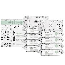 The Honest Company Clean Conscious Multi-Use Wipes  Hypoallergenic  Unscented