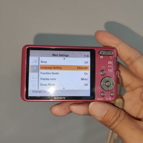 Sony Cyber-shot DSC-W570 16.1MP 5x Optical Zoom Digitalkamera Englisch Sprache - Bild 8 von 29