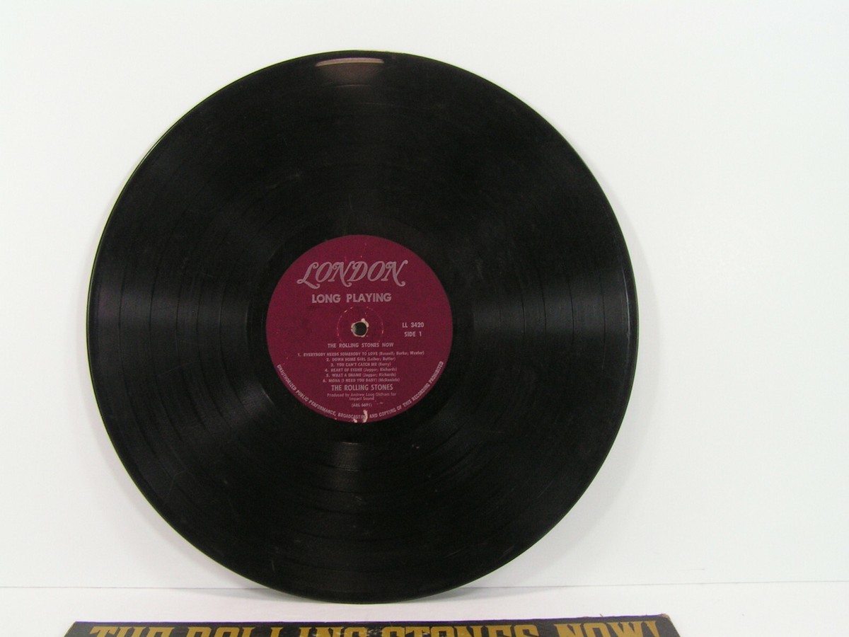 the rolling stones, now! LL 3420 record vinyl lp vintage