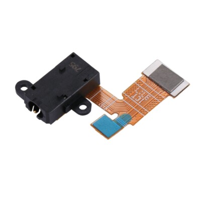 Nappe (câble Flex) Prise Jack Pour Sony Xperia XA1 / XA1 Ultra - Neuf, Noir