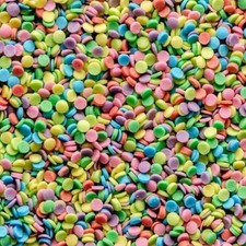 Confetti Sprinkles Cake Decoration Cupcake Edible Matt Sugar Sequines Funfetti