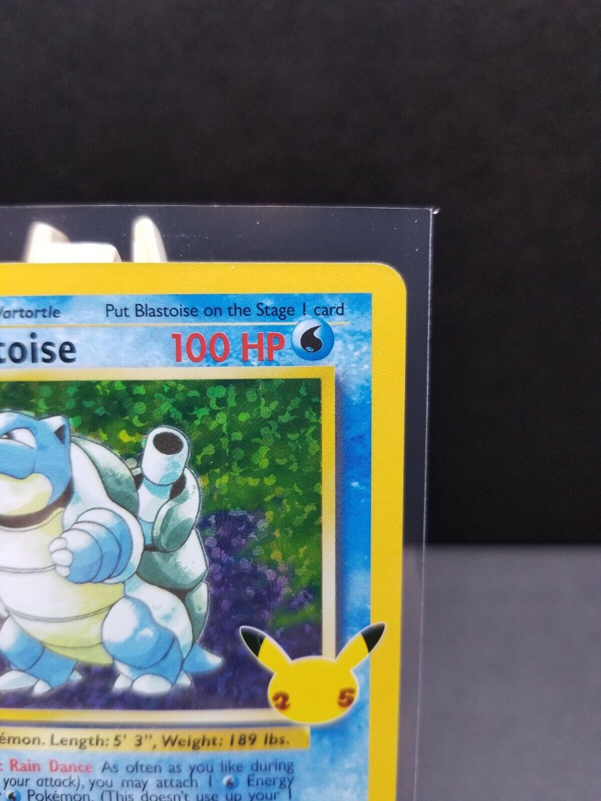 Carta Pokémon Blastoise (2/102) - Celebrações 25 Anos - Alfabay