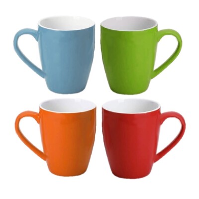 Homvare Porcelain Coffee Mug, Tea Cup for Office and Home