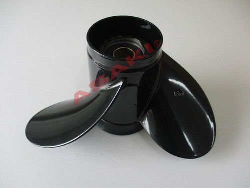 For TOHATSU NISSAN Outboard 35/40/50 HP Propeller 361-64113-0 3X10.6X11 Black - Picture 8 of 10