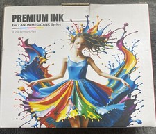 Premium Ink For Canon Mega tank Series 4 Ink Bottle Set