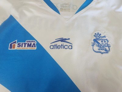 Maillot Domicile Puebla Mexique 2007/2008 Atletica - Taille XL - Occasion Bon état