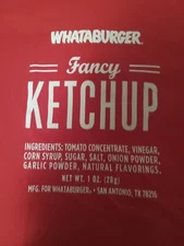 WHATABURGER FANCY KETCHUP UNISEX TEE-2XL-BRAND NEW!!