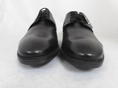 Alfani Black Reign Leather Water Resistant Cap Toe Oxfords  display picture 1