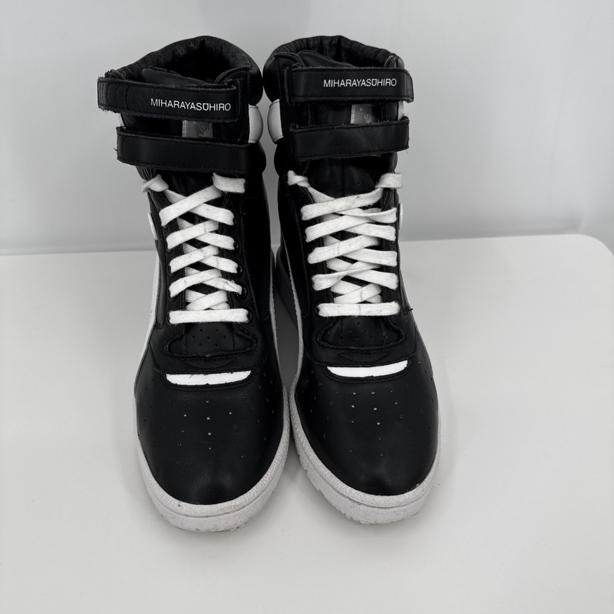 Puma Mihara Yasuhiro Sky Hi II Black Leather Hidden Wedge