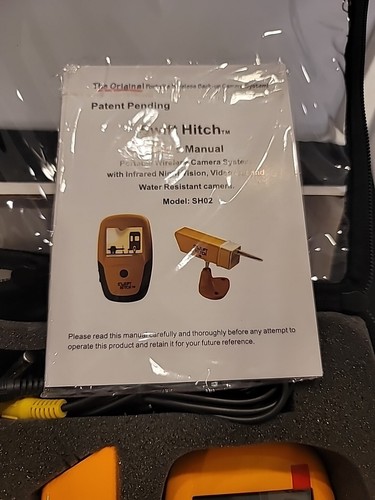 Car Back-Up Camera System/Portable Wireless Full Color by Switch Hitch/New Box - Picture 4 of 10
