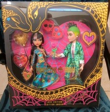 Monster High Howliday Cleo and Deuce Love Edition 2-Pack Set New In Box 2023