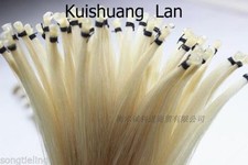 250g 85cm natural Mongolian violin bow horse hair ,hand sort