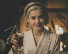 Kiernan Shipka Chilling Adventures Sabrina Autographed Signed 8x10 Photo COA D3