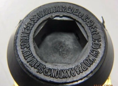 (AMPMECH) EATON CROUSE-HINDS / RAXTON EXE BREATHER DRAIN,M20, NYLON, IP66 - Image 1 of 4