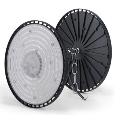 150W UFO LED Hallenbeleuchtung Industrielampe High bay Hallenstrahler Lampe Weiß