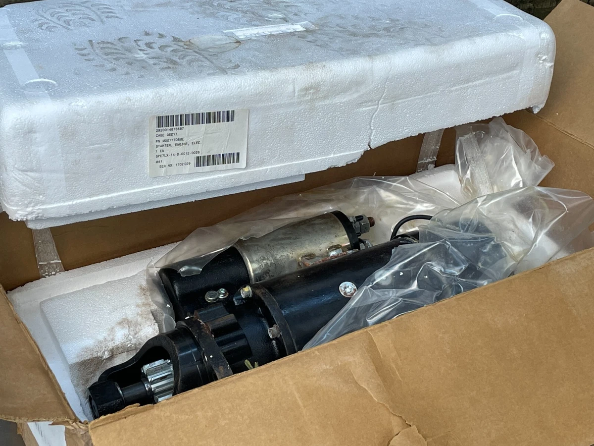 FMTV LMTV 24V Starter M0017705ME, M0017703ME, 12378862-002 