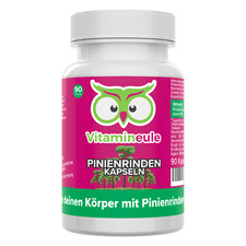 Pinienrindenextrakt Kapseln mit 500 mg OPC - 25:1 Extrakt - vegan - Vitamineule