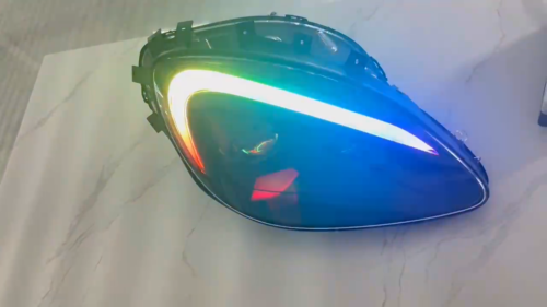 RGB Full LED Headlights For Chevrolet Corvette C6 2005-2013 Head Lamp Animation - Video 1 of 1