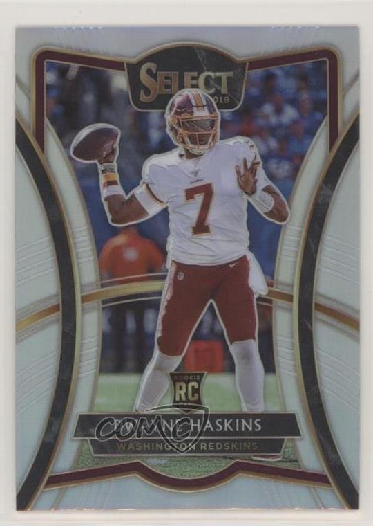 2019 Panini Select Premier Level Silver Prizm Dwayne Haskins #114 1s6