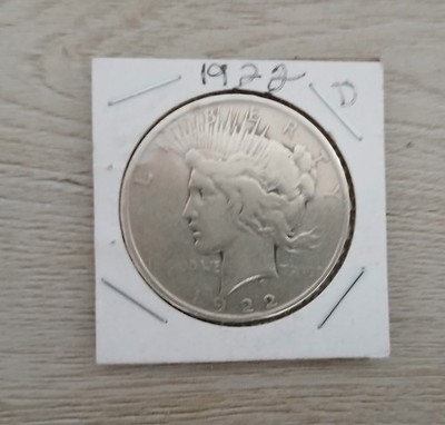 1922-D $1 Peace Dollar
