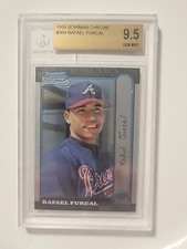 1999 Bowman Chrome Rafael Furcal Rookie Becket 9.5