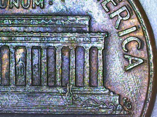 1992 D Triple Die Error BU Lincoln Memorial Penny Cent AM Reverse DDO DDR Fine - Picture 12 of 21