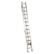 LOUISVILLE AE2224 Extension Ladder,Aluminum,24 ft.,IA 1CMW6
