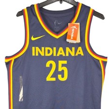 Indiana Fever Bonner 25 WNBA Jersey Womens Medium Blue Nike Explorer Edition New