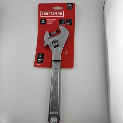 Craftsman Adjustable Wrench 12 in. Cmmt81624 New In Package