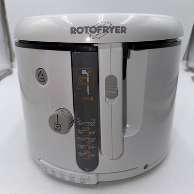 Delonghi Roto Fryer Model D-20 Cool Touch Low Oil Electric Rotofryer NEW NO BOX