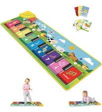 FOKI Floor Piano Mat for Toddlers, Sensory Educational Dancing Musical Keyboard