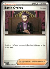 Bosss Orders Corbeau 183217 Uncommon Ascended Heroes Pokemon Near Mint