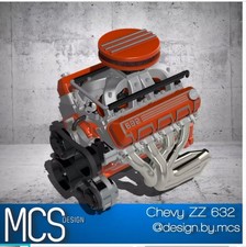 125 Scale Resin Chevy Zz 632