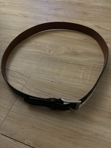 Coach Men’s 38” Black Leather Belt Handcrafted Italian Calfskin