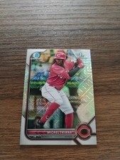 2022 Bowman Michel Triana 1st Mojo Mega Box Refractor #BCP-75 Reds