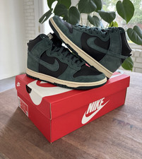 Nike Dunk High Men s Green/Black Suede High T...